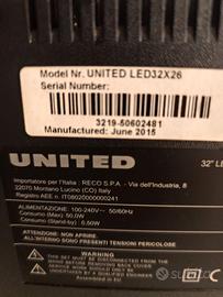 TV united led 32x26