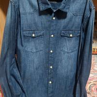 camicia jeans tg m