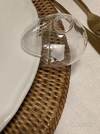 Portafiori in vetro da piatto o da tavolo