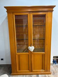 vetrina in legno