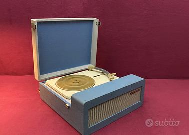 Giradischi Vintage Telefunken Fono valigia epoca