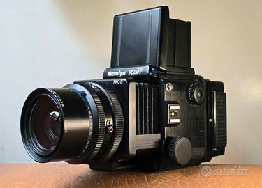 Mamya RZ 67 Pro II + ottiche + magazzini + zaino