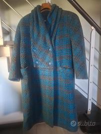Cappotto lana boucle vintage 