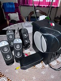 Casse audio  5.1 logitech