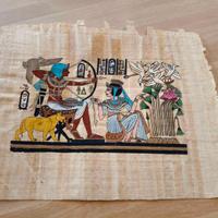 Papiro Egiziano originale dipinto a mano