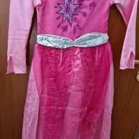 Vestito carnevale Barbie fatina 7-9 anni