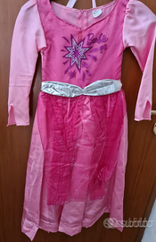 Vestito carnevale Barbie fatina 7-9 anni