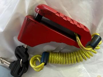 Blocca disco freni moto/scooter