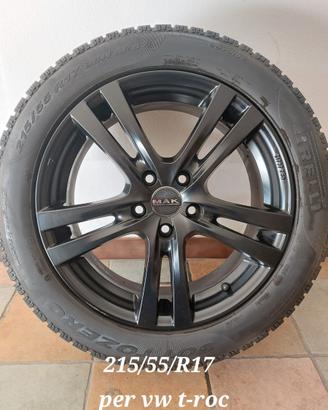 gomme e cerchi per vw T-ROC