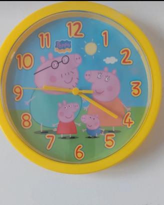 orologio da parete Peppa Pig
