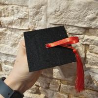 bomboniere cappello laurea fatto a mano