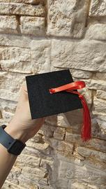 bomboniere cappello laurea fatto a mano