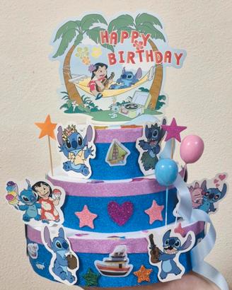 Torta finta scenografica tema stich