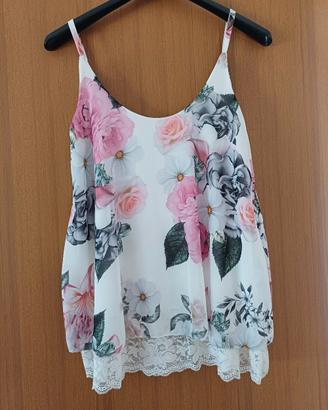 canottiera leggera, doppio strato