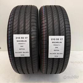 2 gomme 215 55 17 michelin a1516