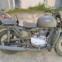 Motocicletta d epoca dell esercito