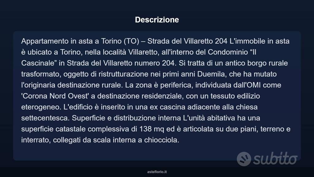 Appartamento – Torino, Villaretto, Circoscrizione 6 - Vista 4