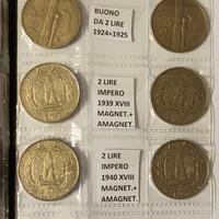 monete regno d'Italia 