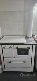 Cucina a legna Dana bianco 9 kW
