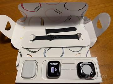 Apple Watch series 9 45mmLTE silver come nuovo