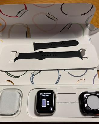 Apple Watch series 9 45mmLTE silver come nuovo