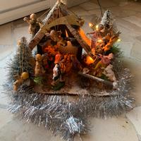 Piccolo presepe con lucine