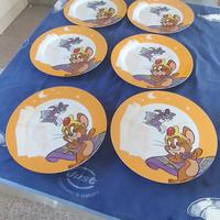 6 piatti tom e jerry