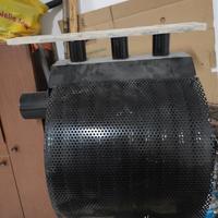 Termocaldaia a legna.