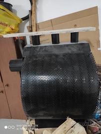 Termocaldaia a legna.