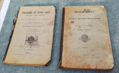Storia sacra del vecchio e nuovo testamento