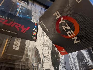 cpu amd ryzen 3800x + ram 32gb ddr4 (8x4)