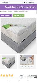 Topper Memory EDEN memory Foam