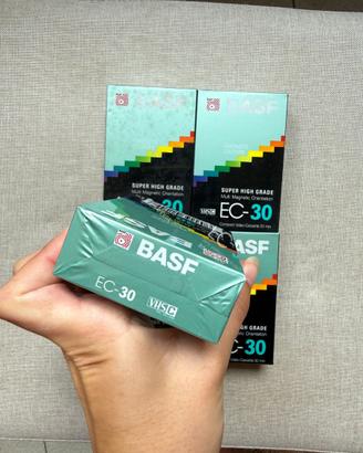 Compact video cassette BASF