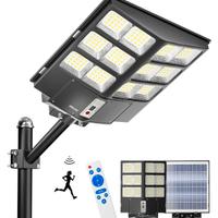 Lampione Solare Led Esterno, 200000LM Faro Led Est