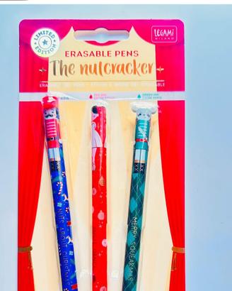 biro cancellabili Natale 2025 Legami limited ed.