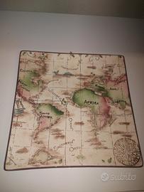 piatto mappamondo 
