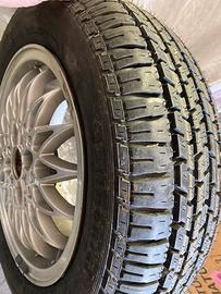 Cerchio in lega opel corsa ,6jx15 gomma nuova