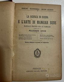 L'ARTE DI MANGIAR BENE  di Pellegrino ARTUSI- 1923
