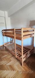 letto a castello Ikea zona nuovo salario 