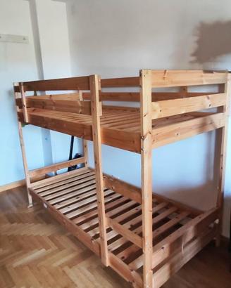 letto a castello Ikea zona nuovo salario 