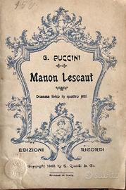 Libretti originali Opere Liriche edizioni dal 1933