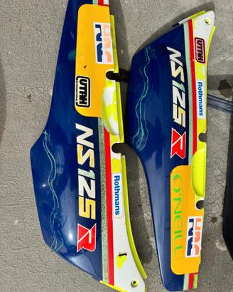 Honda NS 125 R sella e fianchetti