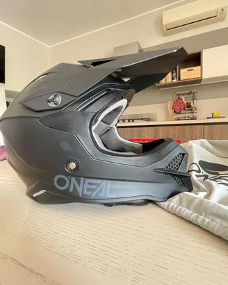 Casco Oneal nero taglia M 57/58 cm