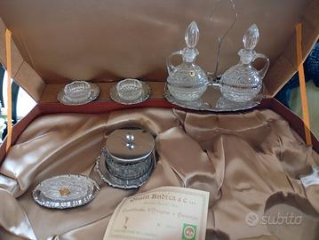 servizio saliera oliera e formaggera 