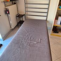 Struttura letto singolo ikea Sultan più materasso