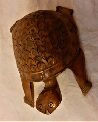Tartaruga legno etnica Indonesia