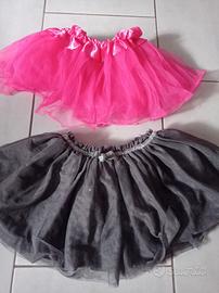 set 2 tutù carnevale