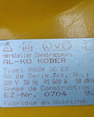 AL-KO Kober tagliaerba elettrico