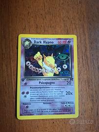 Dark Hypno 9/82 1st edition Team Rocket Card