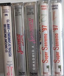 Super Sanremo n. 5 audio cassette stereo